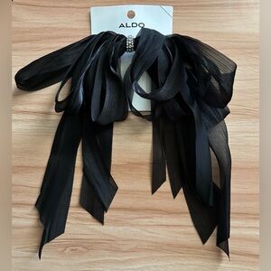 ✨ New ✨Aldo Black Ribbon Hair Accessory ✨